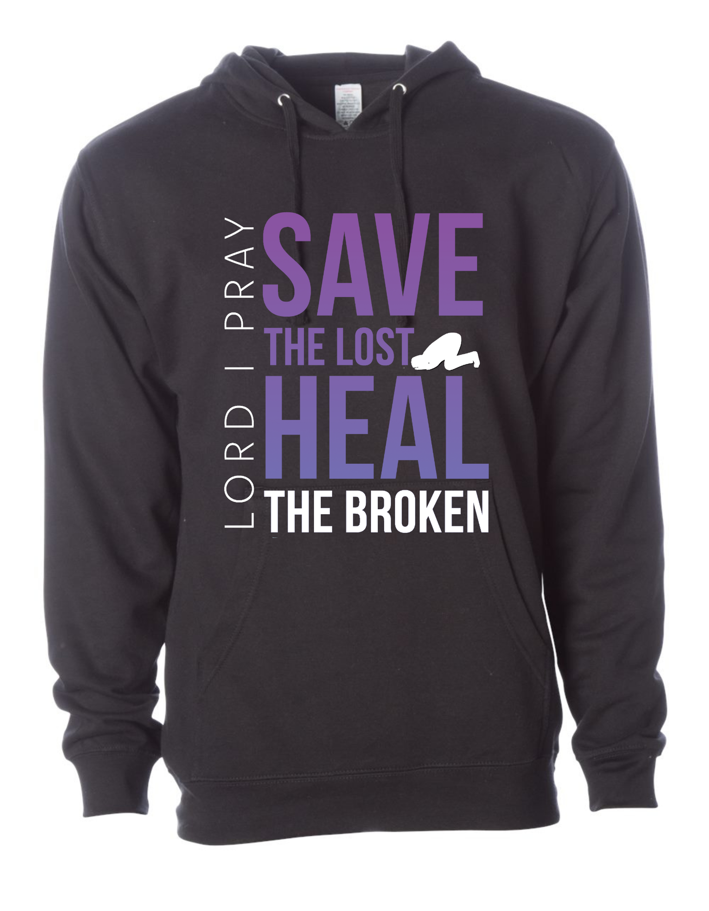Save the Lost Purple Hoodie