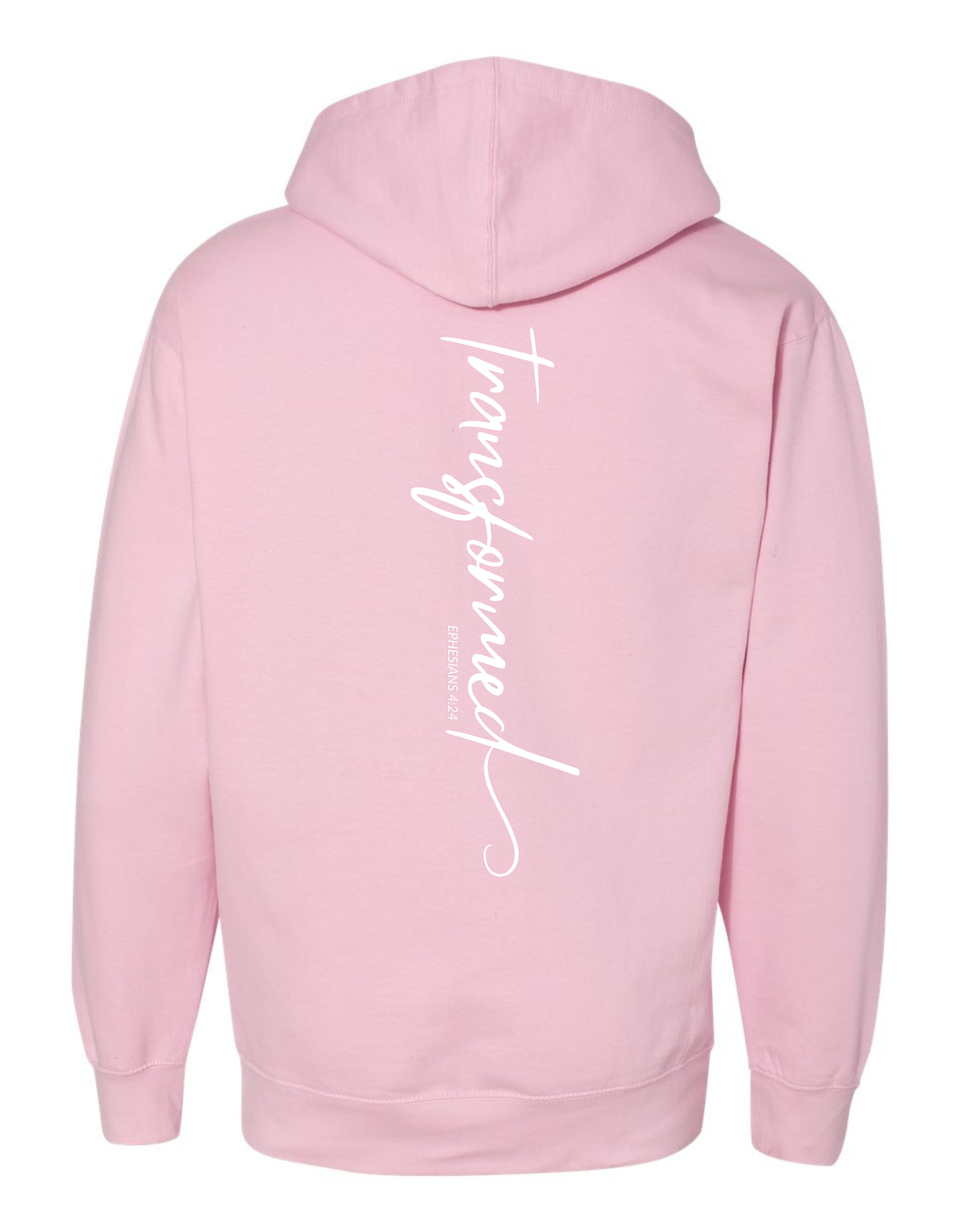 WM Adult Monochromatic Pink Hoodie