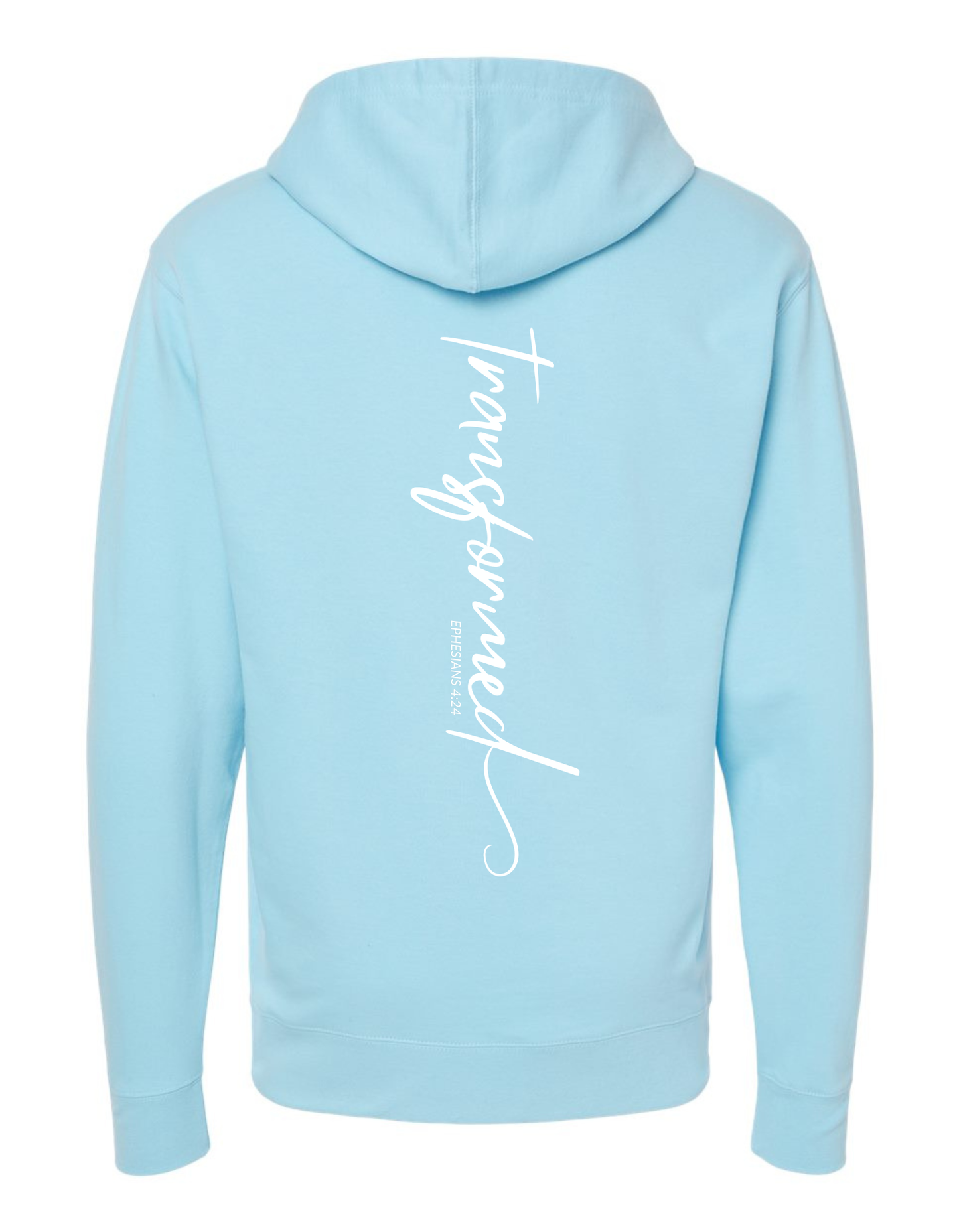 WM Adult Monochromatic Blue Hoodie