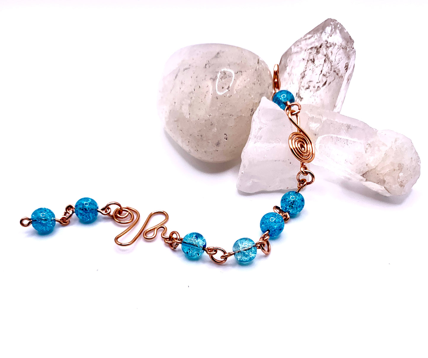 Blue Quartz Bracelet