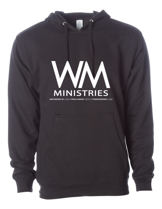 WM Adult Black Hoodie