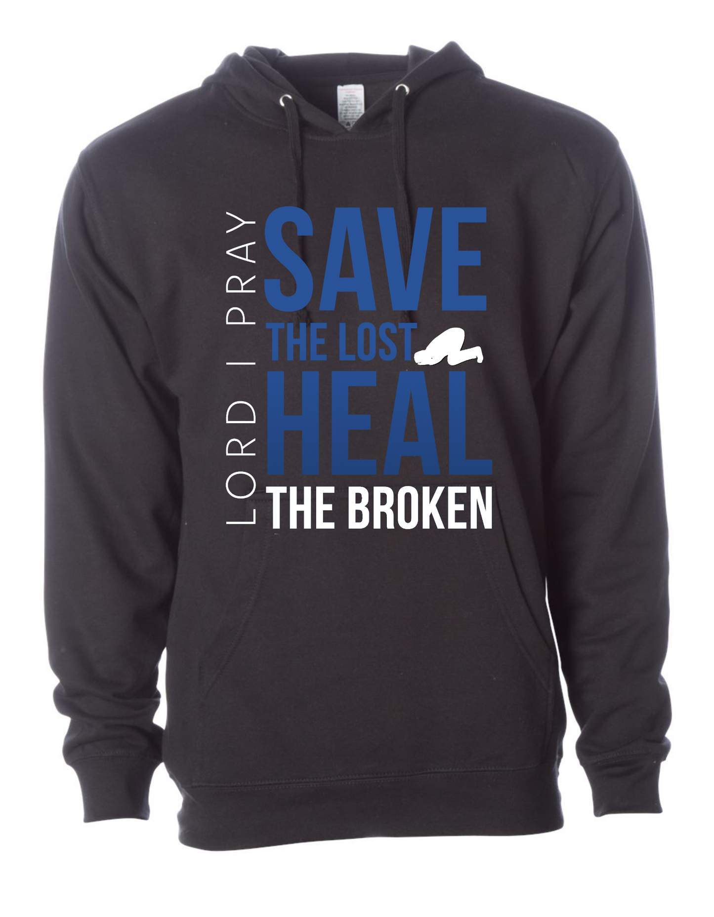 Save the Lost Blue Hoodie