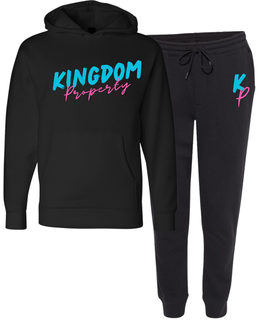 Kingdom Property "Black Berry" Hoodie and Jogger set